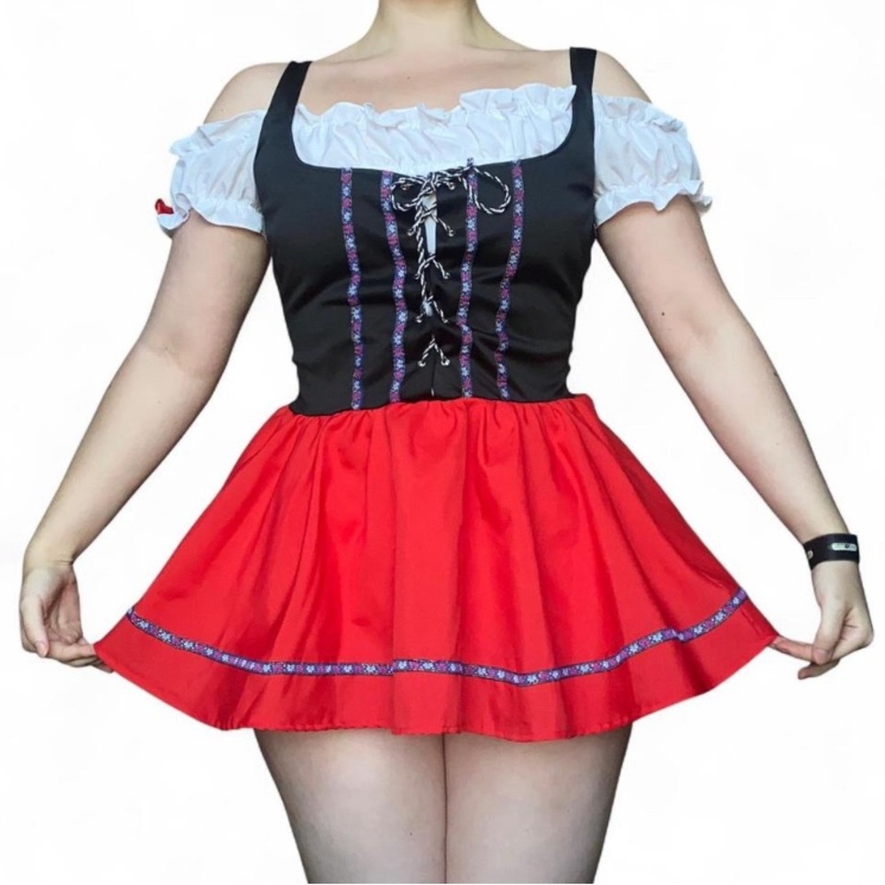 Y2K VINTAGE MILK MAID SEXY HALLOWEEN COSTUME 💕